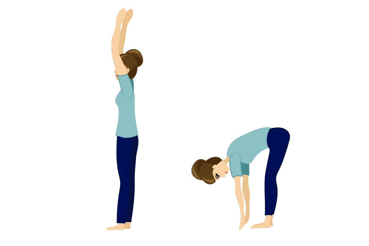 Standing stretch and bend