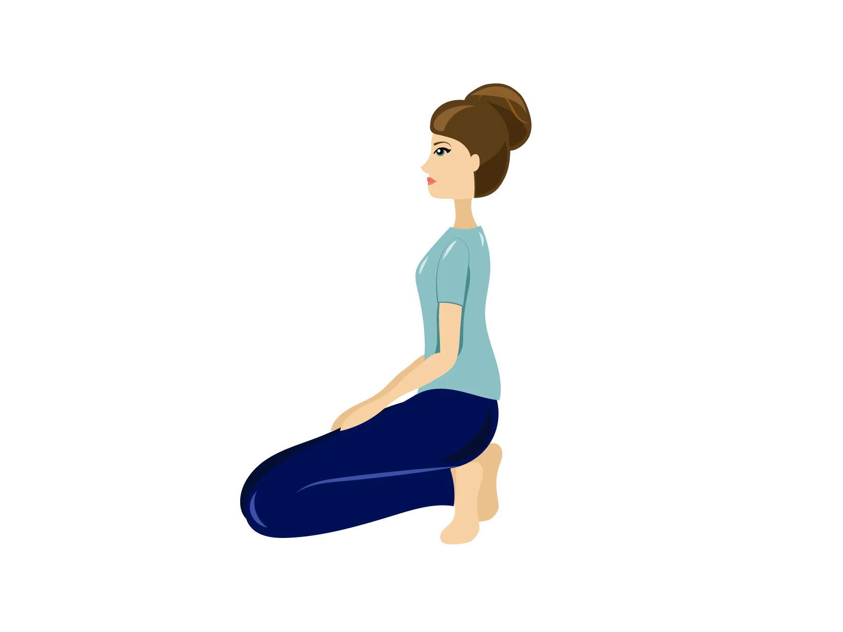 Stretching the Achilles and tendons